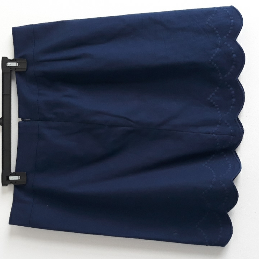 Talbots Scallop Edge Mini Skirt - Picture 4 of 5